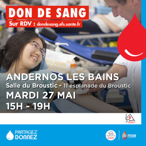 Collecte de sang d'Andernos